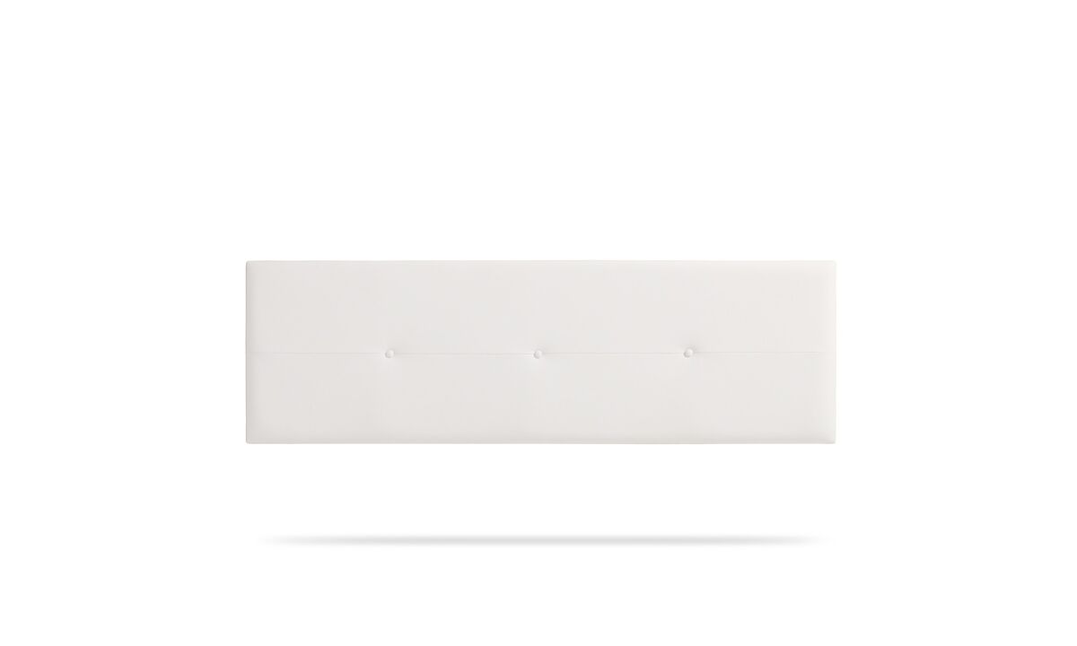 Cabecero Tapizado NAPOLI Polipiel 160 Blanco