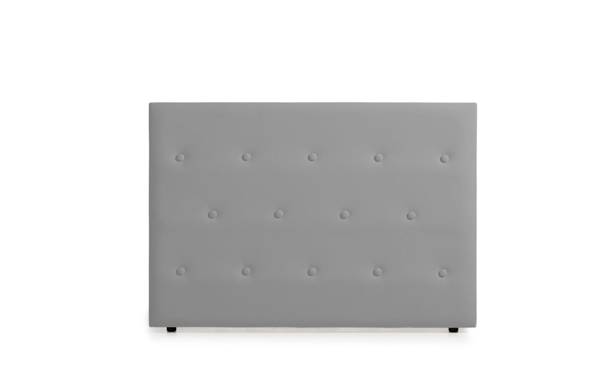 Cabecero Tapizado VENICE Polipiel 160 Plateado
