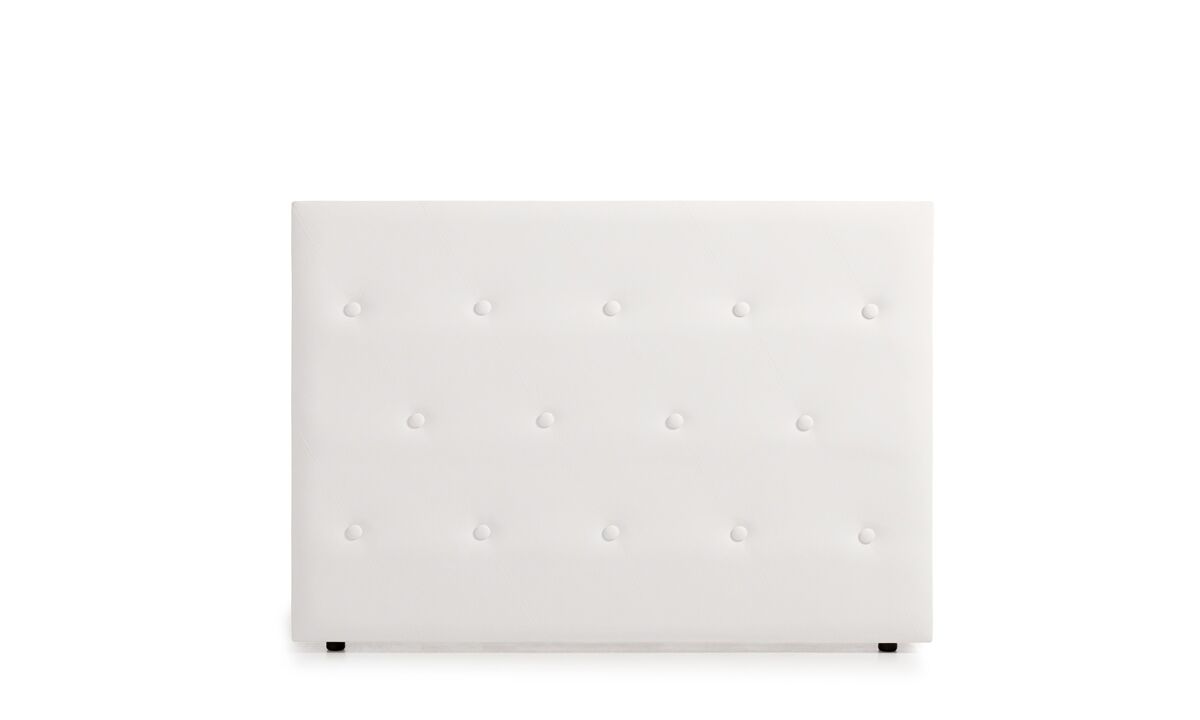Cabecero Tapizado VENICE Polipiel 160 Blanco