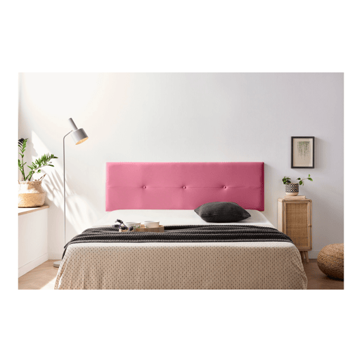 Cabeceira Estofada NAPOLI Pele Sintética 115x50x5 cm - Moonia