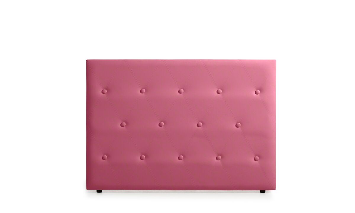 Cabecero Tapizado VENICE Polipiel 160 Rosa
