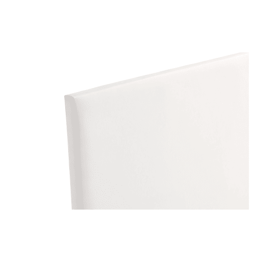 Cabeceira Estofada NEUS Pele Sintética 220x120x5 cm - BRANCO - Moonia