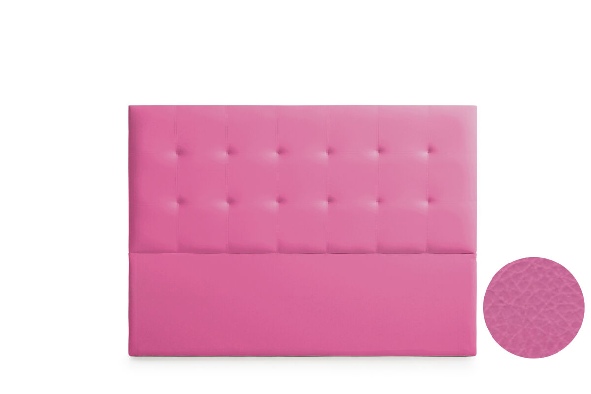 Cabecero Tapizado ASTORIA Polipiel 190 Rosa