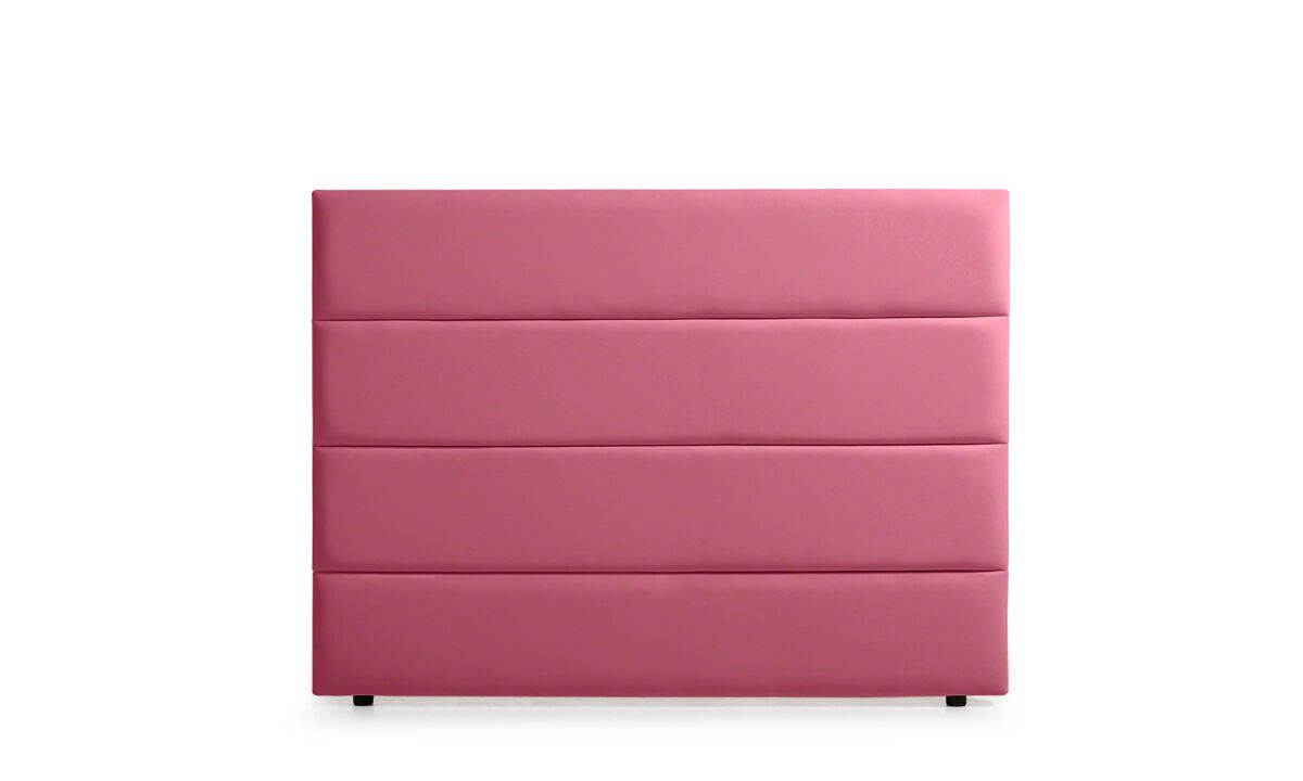 Cabecero Tapizado GENOVA Polipiel 130 Rosa