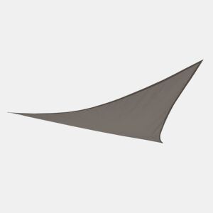 Toldo vela de sombra triangular Aktive Garden cinzento antracite
