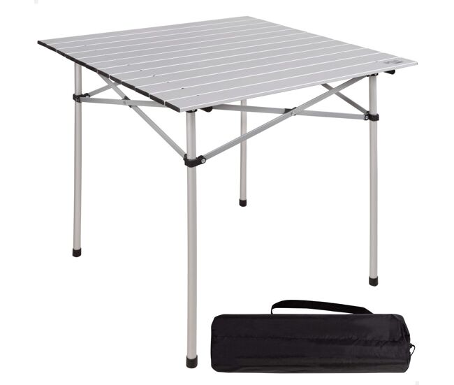 Mesa camping plegable de aluminio aktive camping
