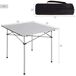 Mesa camping plegable de aluminio Aktive Camping Mesa camping plegable de aluminio Aktive Camping Gris