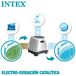 Sistema cloración salina 4 g/h INTEX Sistema cloración salina 4 g/h INTEX Gris