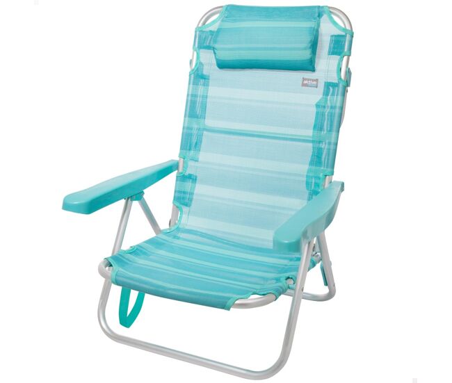 Silla multiposición aluminio mediterráneo Aktive