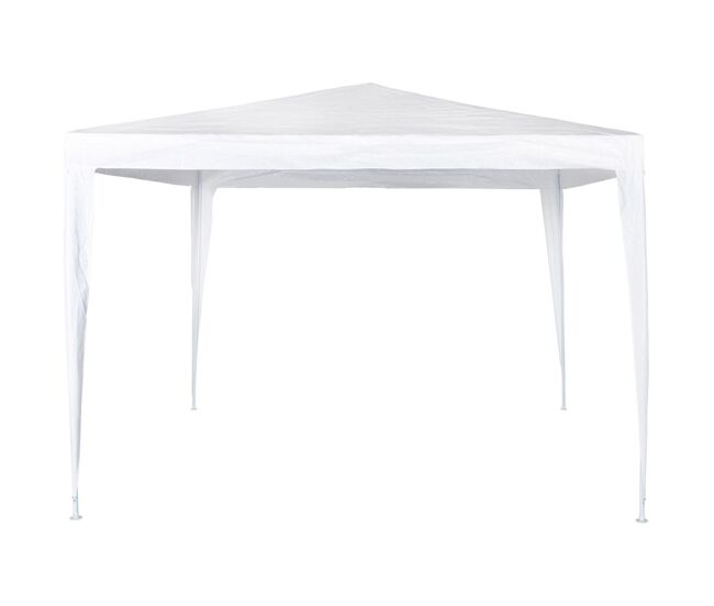 Cenador cuadrado polietileno blanco aktive garden