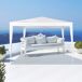 Cenador cuadrado polietileno Aktive Garden Cenador cuadrado polietileno Aktive Garden Blanco