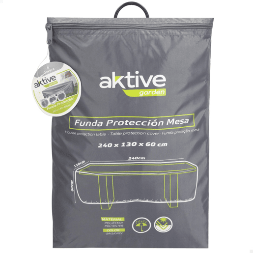 Capa de proteção mesa jardim 240x130x60 cm Aktive Garden