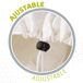 Funda protectora para mesa Aktive Garden Funda protectora para mesa Aktive Garden Blanco