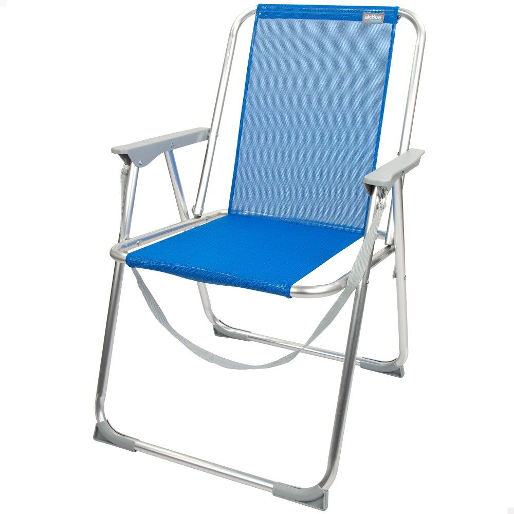 Silla plegable fija aluminio Aktive Beach