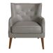 ANGEL CERDA Sillón Chester piel ANGEL CERDA Sillón Chester piel Gris Oscuro