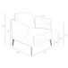 ANGEL CERDA Sillón piel gris taupe ANGEL CERDA Sillón piel gris taupe Negro