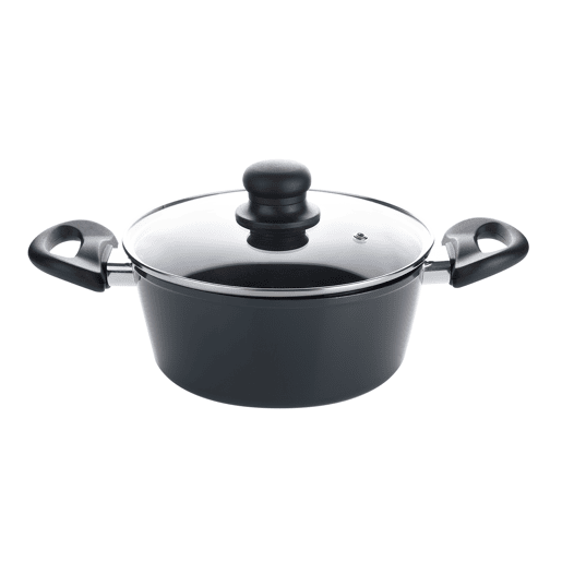 Cozinhar Premium Adequado para todos os tipos de fontes de calor. - Caçarola de 20 cm de diâmetro Design italiano