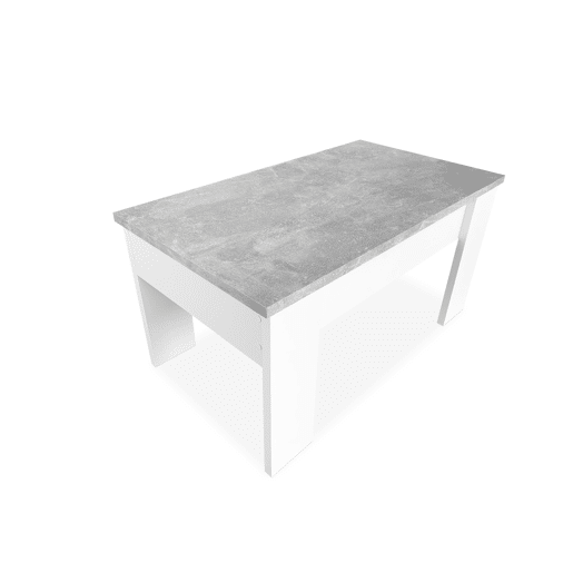 Mesa de centro elevável, medidas: 90 cm (L) x 50 cm (P) x 46-57 cm (A)