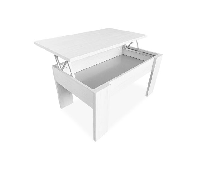 Mesa de Centro Elevable, Mesita de Salón o Comedor 90x50
