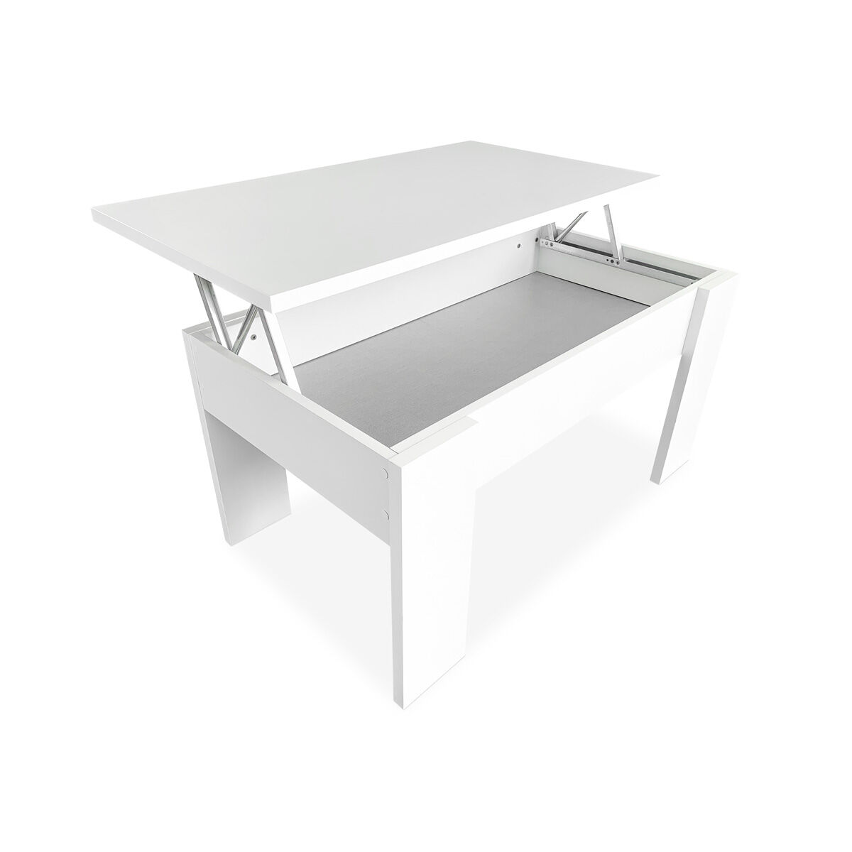Mesa de Centro Elevable, Mesita de Salón o Comedor 90x50