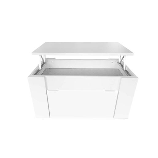 Mesa de centro elevável, medidas: 90 cm (L) x 50 cm (P) x 46-57 cm (A)