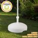 Base para sombrilla circular Aktive Base para sombrilla circular Aktive Blanco