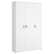 Armario auxiliar Fit puertas con escobero xx Armario auxiliar Fit puertas con escobero xx Blanco