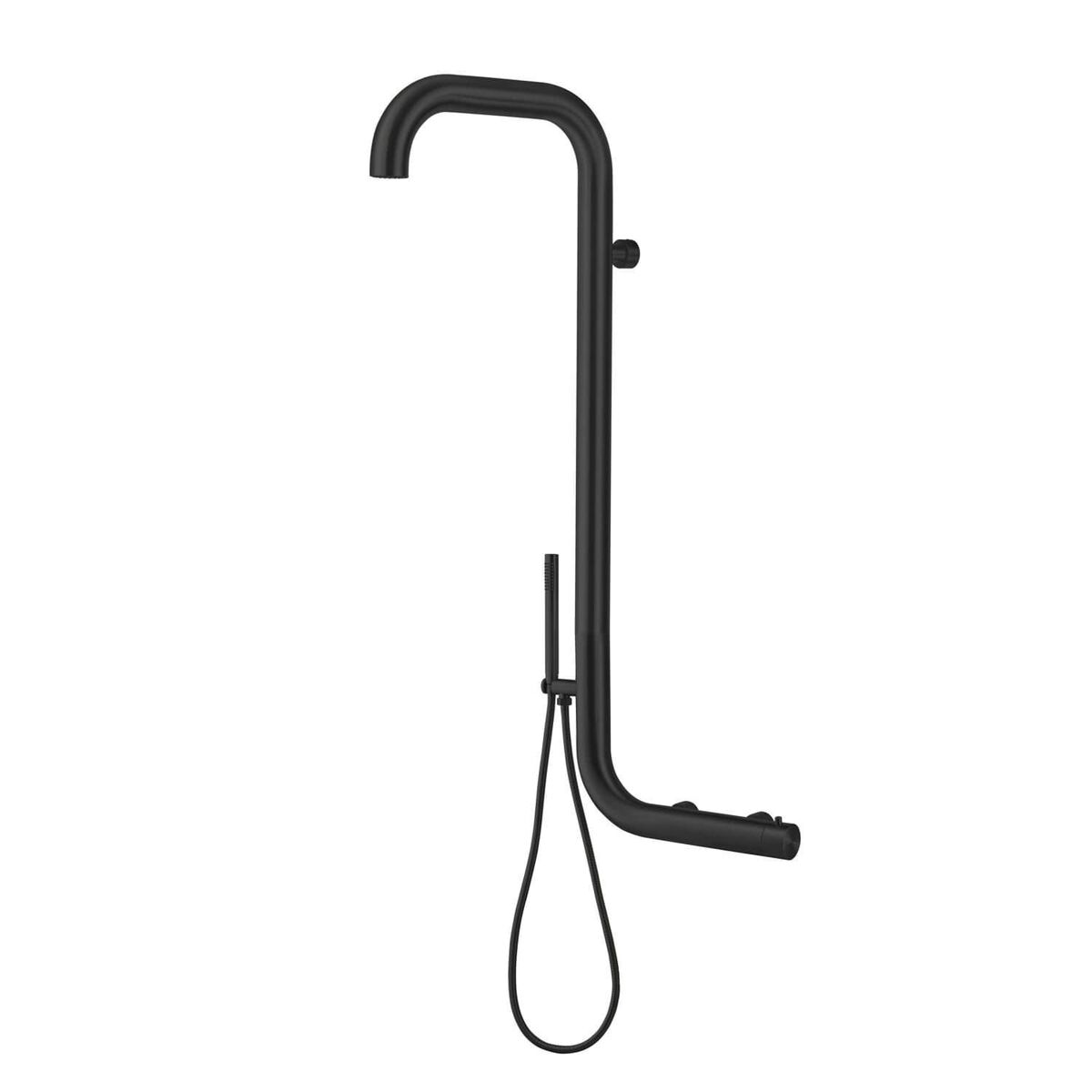 Sined ARBOREA Ducha mural de exterior de acero 316L