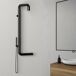 Sined ARBOREA Ducha mural de exterior de acero 316L Sined ARBOREA Ducha mural de exterior de acero 316L Negro
