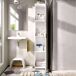 Armario auxiliar Fit compartimentos xx Armario auxiliar Fit compartimentos xx Blanco