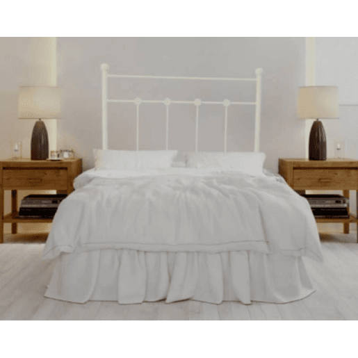 Cabeceira Ducal Forge para cama 135 Bege 143x125x4. Matris