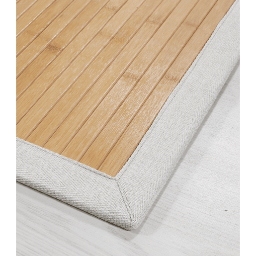 Tapete de bambu natural castanho 200x250cm BAMBU Tapete de bambu natural castanho 200x250cm BAMBU