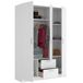 Armario Mai puertas+ cajones 150 Armario Mai puertas+ cajones 150 Blanco
