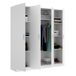 Armario Mai puertas abatibles 201 Armario Mai puertas abatibles 201 Blanco