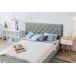 Cabecero de Cama DOMUS Tapizado Microfibra AquaClean 160 Cabecero de Cama DOMUS Tapizado Microfibra AquaClean 160 Azul Marino