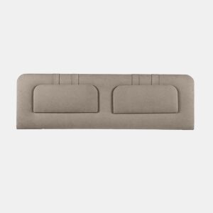 Cabeceira 145x50x7 | Cama de casal | Cabeceira estofada BLUME | Para cama 120, 135 e 140 | Fixação na parede | Microfibra AquaClean Bege