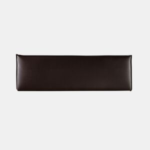 Cabeceira 160x50x7 | Cama de casal | Cabeceira estofada AGORA | Para cama de 150 e 160 cm | Fixação na parede | Couro sintético chocolate