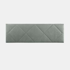 Cabeceira 145x50x7 | Cama de casal | Cabeceira estofada SPYGA | Para cama 120, 135 e 140 | Fixação à parede | Microfibra AquaClean Aqua