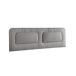 Cabecero de Cama BLUME Tapizado Microfibra AquaClean 160 Cabecero de Cama BLUME Tapizado Microfibra AquaClean 160 Gris
