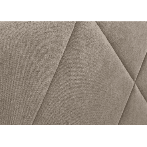 Cabeceira 145x50x7 | Cama de casal | Cabeceira estofada SPYGA | Para camas de 120, 135 e 140 cm | Fixação à parede | Microfibra AquaClean Bege
