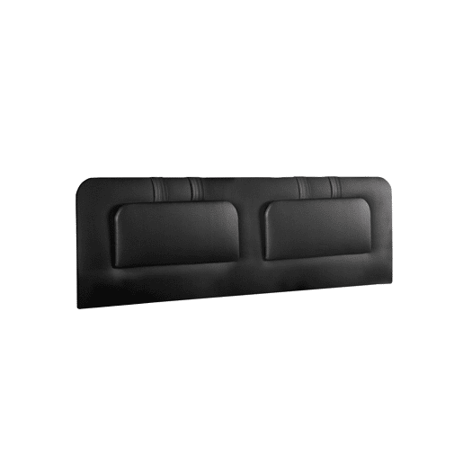 Cabeceira 145x50x7 | Cama de casal | Cabeceira estofada BLUME | Para cama 120, 135 e 140 | Fixação na parede | Couro sintético preto Cabeceira 145x50x7 | Cama de casal | Cabeceira estofada BLUME | Para cama 120, 135 e 140 | Fixação na parede | Couro sintético preto
