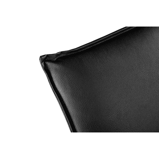 Cabeceira 145x50x7 | Cama de casal | Cabeceira estofada AGORA | Para camas de 120, 135 e 140 cm | Fixação à parede | Couro sintético preto Cabeceira 145x50x7 | Cama de casal | Cabeceira estofada AGORA | Para camas de 120, 135 e 140 cm | Fixação à parede | Couro sintético preto