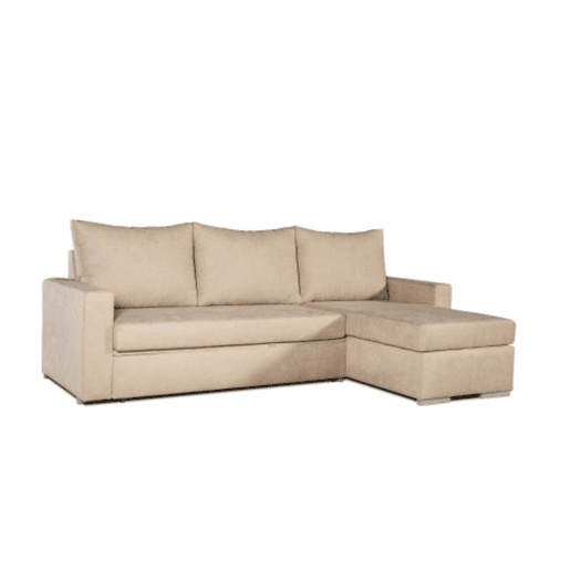 Sofá-cama Chaise Saint-Tropez Bege Direito.