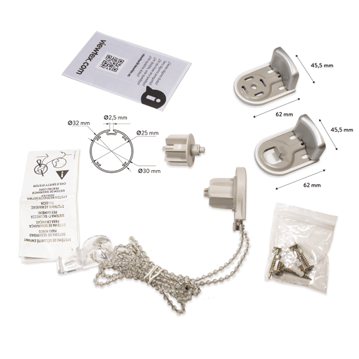 VIEWTEX Conjunto Mecanismo Silver Cinza VIEWTEX Conjunto Mecanismo Silver Cinza