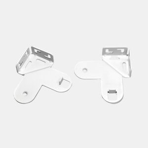 VIEWTEX Suporte de Cortina Dupla Branco