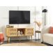 Beliani Mueble TV PEROTE Beliani Mueble TV PEROTE Marrón