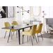 Beliani Mesa de comedor extensible IRVINGTON Beliani Mesa de comedor extensible IRVINGTON Negro