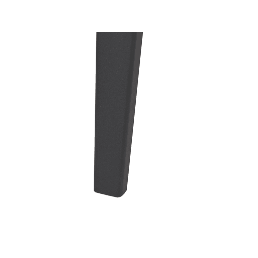 Mesa de jantar extensível IRVINGTON Preto 160200 cm 90 cm