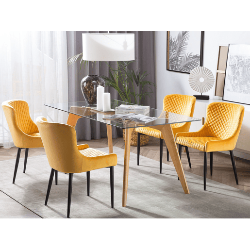 Beliani Mesa de jantar HUDSON