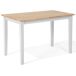 Beliani Mesa de comedor para 4 personas GEORGIA Beliani Mesa de comedor para 4 personas GEORGIA Blanco